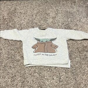 Star Wars Gray and Brown Kids Sweatshirt